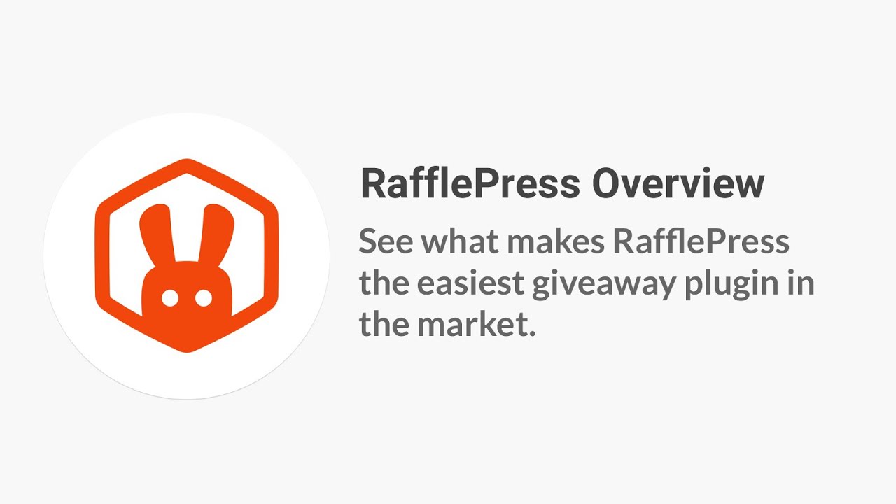 Getting Started with RafflePress